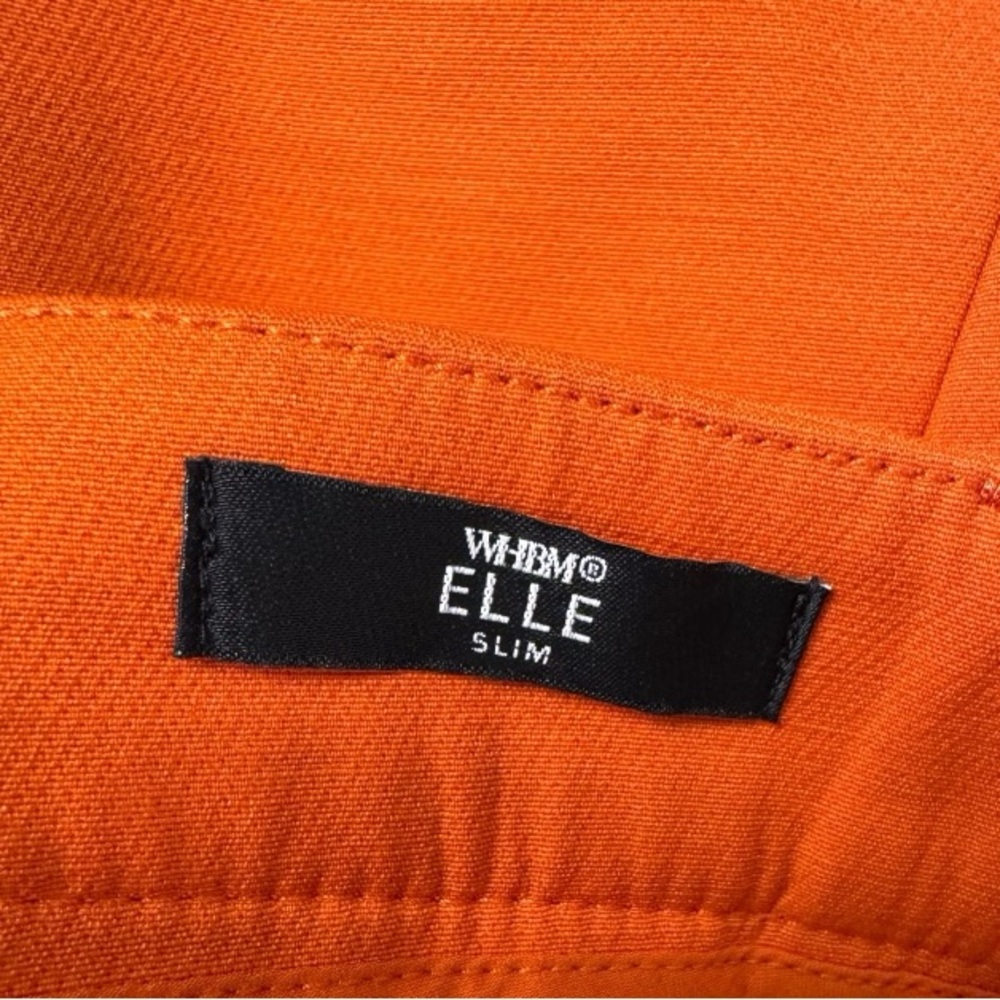 White House Black Market Bold Orange suit size 16 - Picture 4 of 15